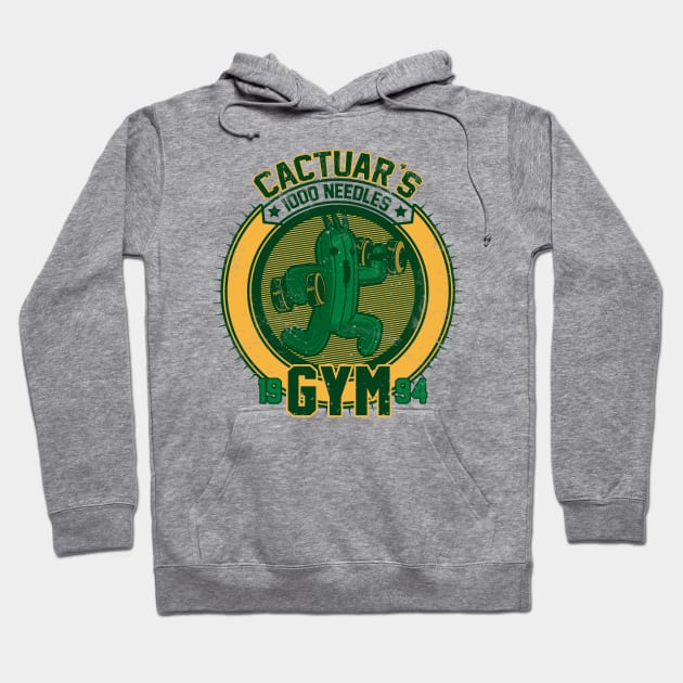 Cactuar Gym 2.0 Hoodie by Soulkr